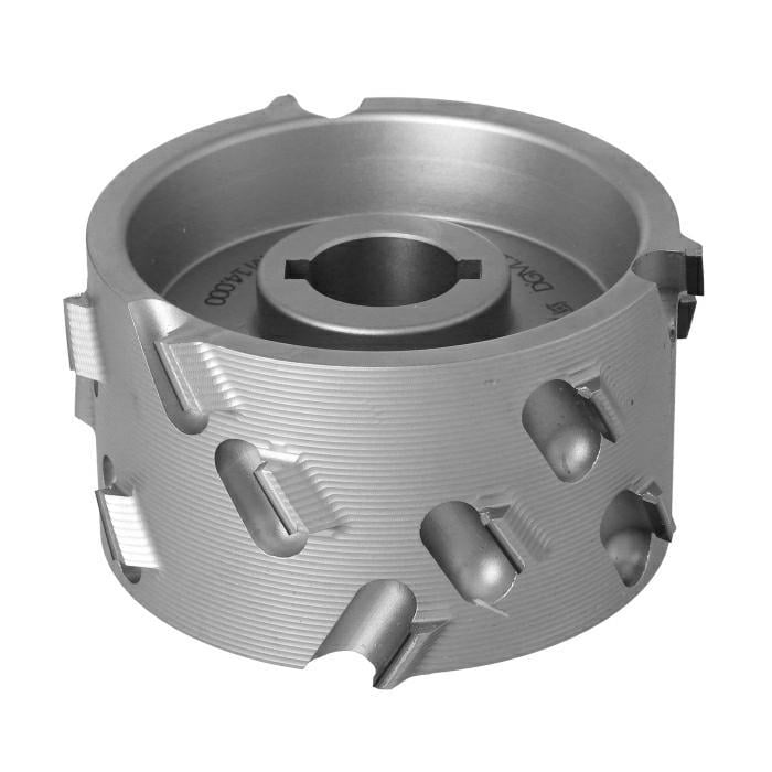 125X65X30 Z=3+3 DİA ÖN FREZE TOPU DİŞ ASİMETRİK (DGM.125030065.SRC3) - 1