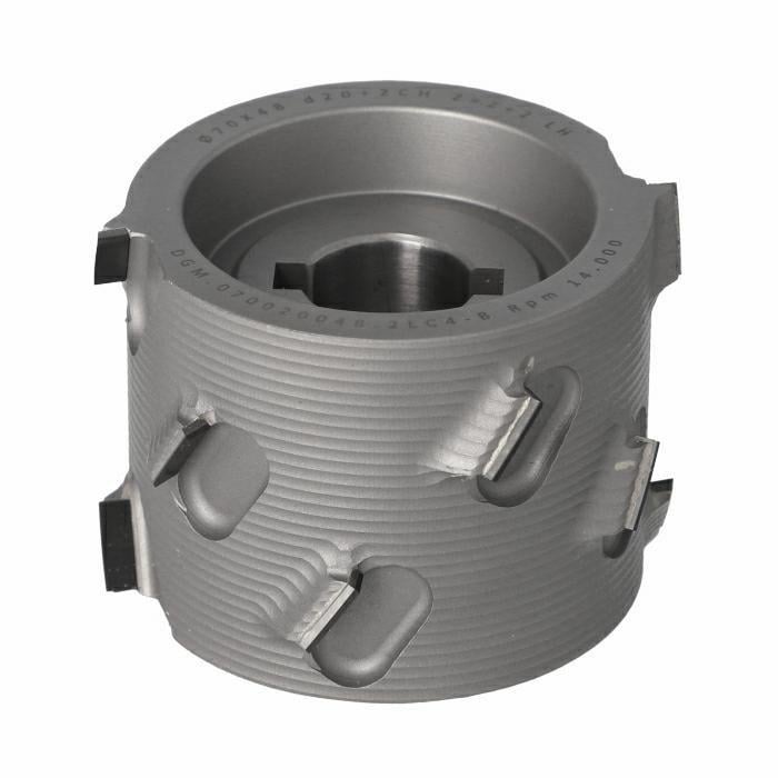 70X48X20 Z=2+2 LH DİA ÖN FREZE TOPU (DGM.070020048.2LC4) - 5