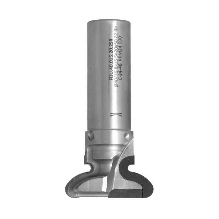40/16.8X15 Z:2 RH S:20X50 DİA SAPLI KULP BIÇAĞI (FDU.40.015.20.2SR) - 3