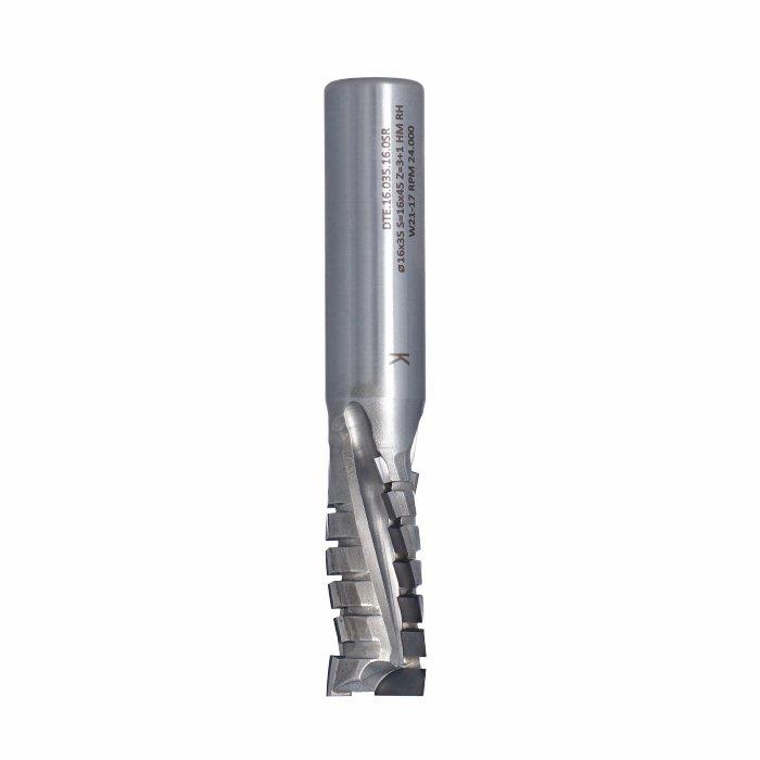 16X35X16 Z= 3+1 DENSİMET PERFORMANSF SPİRALLİ DİA FREZE (DTE.16.035.16.0SR) - 3