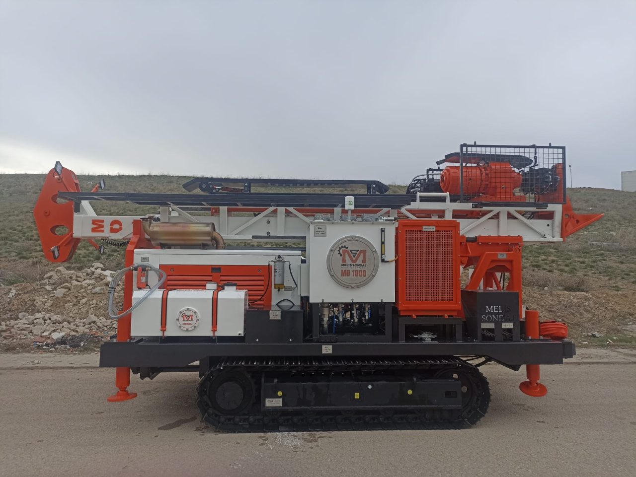 MD 1000 Hidrolik Sondaj Makinesi - 12