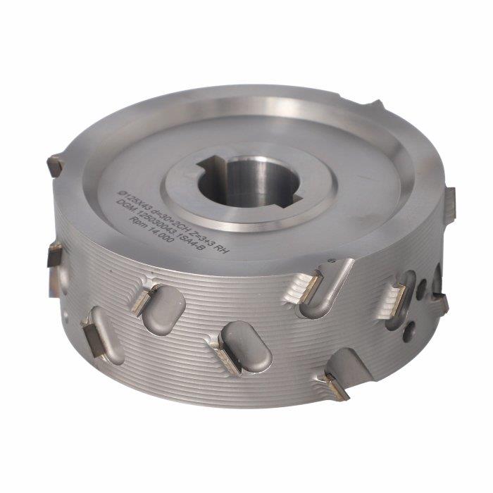 125X43X30 Z=3+3 SİMETRİK ( R-L ) DİA ÖN FREZE TOPU 30° (DGM.125030043.1SA4) - 2