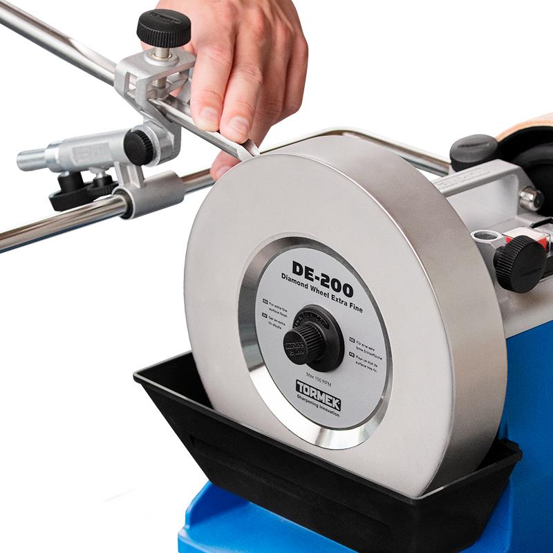 TORMEK ELMAS BİLEME TAŞI EKSTRA İNCE 200MM ÇAP (1200 KUM) (T-4) (DE-200) - 3