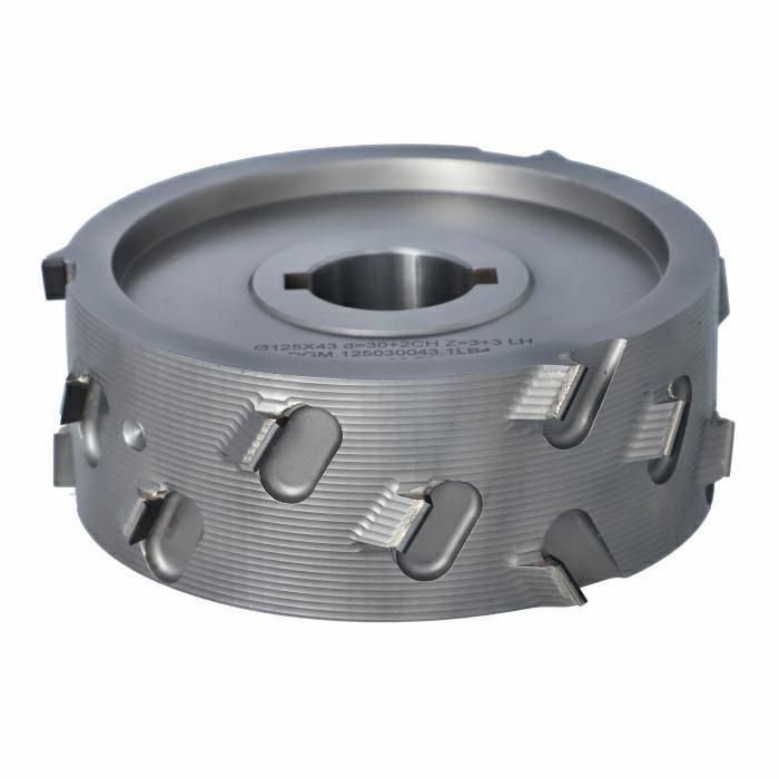 125X43X30 Z=3+3 DİA ÖN FREZE TOPU LH A=30° (DGM.125030043.1LB4) - 1