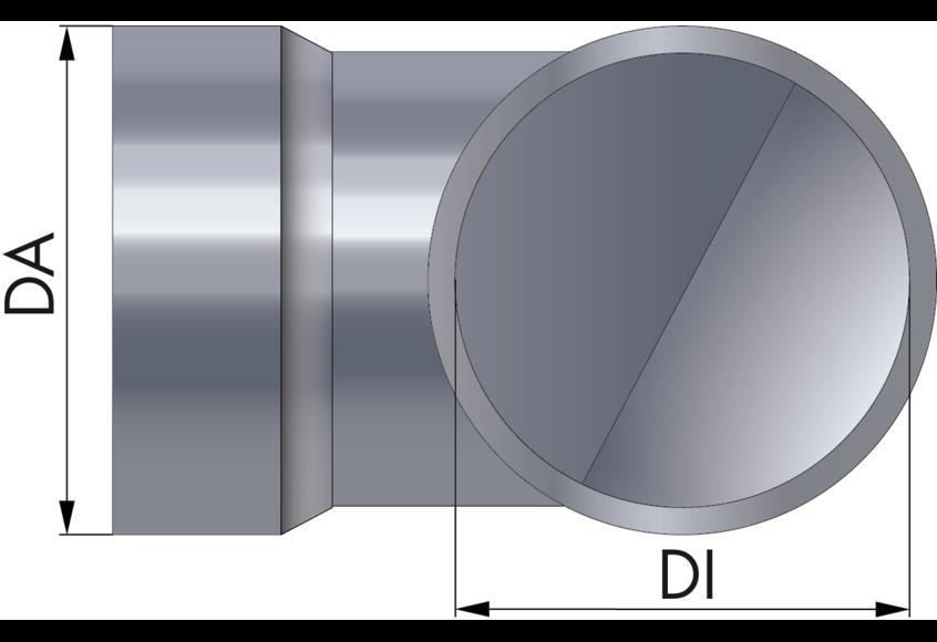 DİRSEK D.120/120MM (02.0.020) - 2