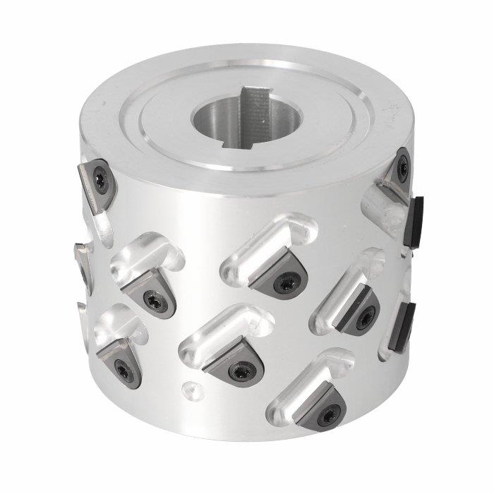 100X65X30 Z=3+3 LH 45°DİA DEĞİŞEBİLİR JİLETLİ ALÜMİNYUM ÖN FREZE (DGL.100030065.4LB3) - 3