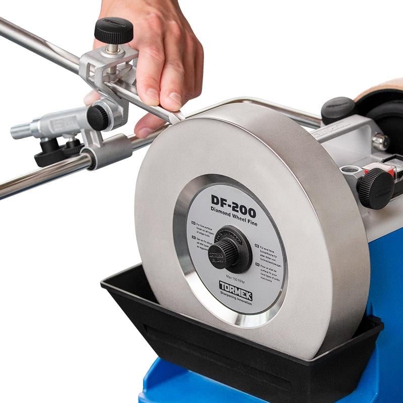 TORMEK ELMAS BİLEME TAŞI İNCE 200MM ÇAP (600 KUM) (T-4) (DF-200) - 3