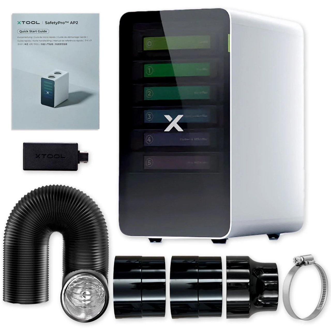 xTool AP2 SÜPER SİKLON HAVA KOKU TEMİZLEME MAKİNASI (P2S/P2/F1/F1ULTRA/M1/M1Ultra/S1/D1) (P5010391) - 3