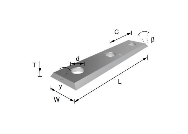 JİLET 50.0X12.0X1.7 KCR02 + PLUS (12098694) - 2