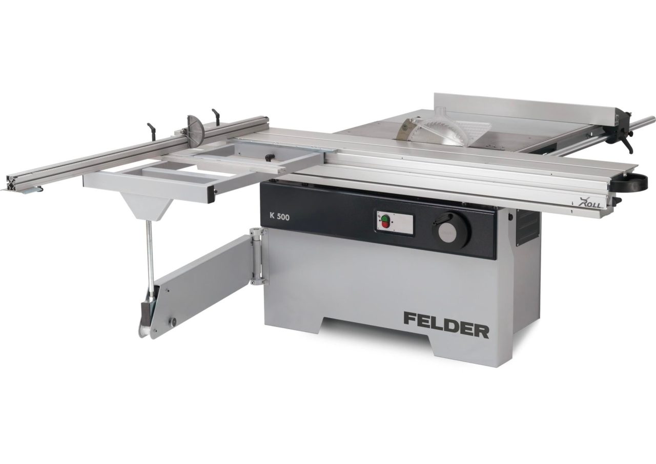 FELDER K500 PROFESSIONAL ÇİZİCİLİ YATAR DAİRE TESTERE 380V (K 500 P) - 1