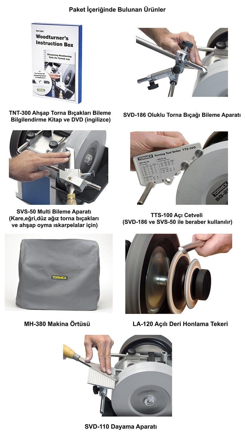 TORMEK TORNA BIÇAKLARI BİLEME KİTİ TNT-808 (TNT-808) - 4
