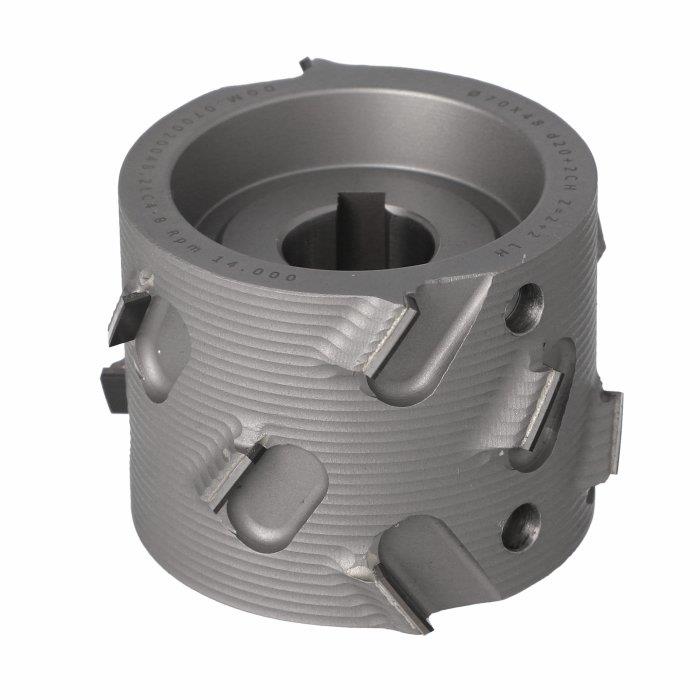 70X48X20 Z=2+2 LH DİA ÖN FREZE TOPU (DGM.070020048.2LC4) - 2