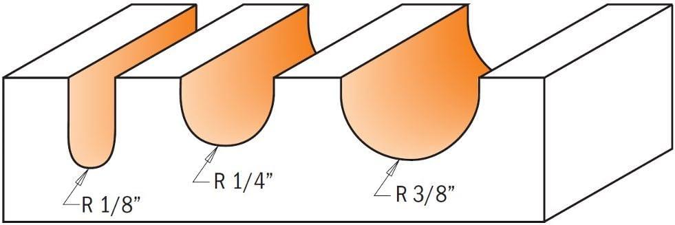 CMT 3 PARÇA YUVARLAK UÇLU OYMA BIÇAĞI SETİ S=12.7 MM (814.501.11) - 2