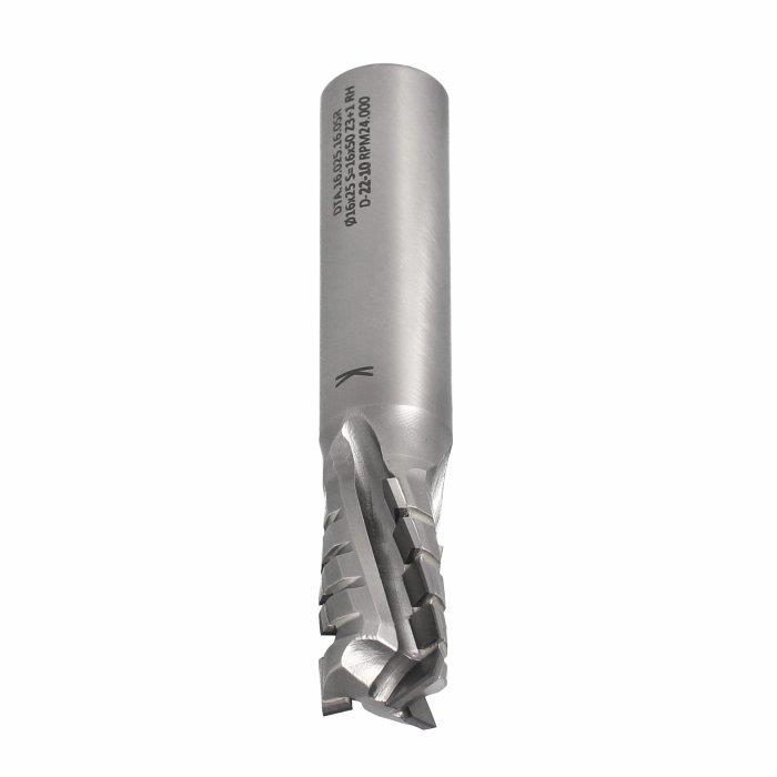 16X25X16 Z= 12+1 DENSİMET PERFORMANS POZİTİF SPİRALLİ DİA FREZE (DTE.16.025.16.0SR) - 2