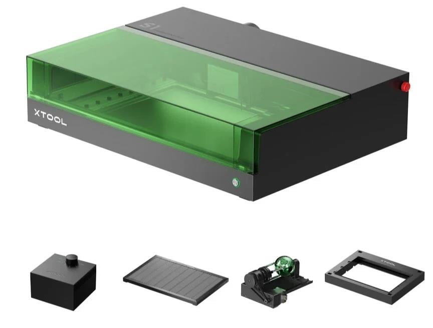 xTool S1 40W DELUXE PAKET LAZER MAKİNASI (GRİ) (P1030524) - 3