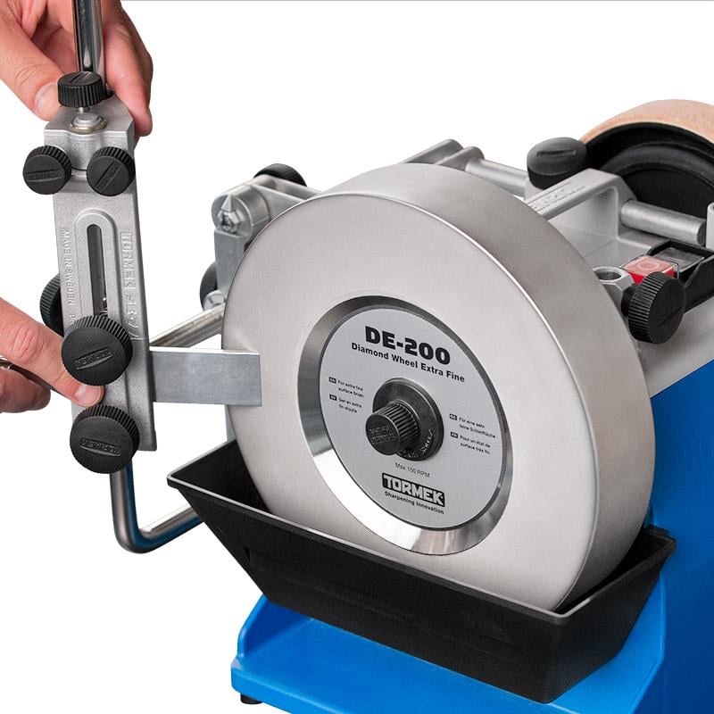 TORMEK ELMAS BİLEME TAŞI EKSTRA İNCE 200MM ÇAP (1200 KUM) (T-4) (DE-200) - 4