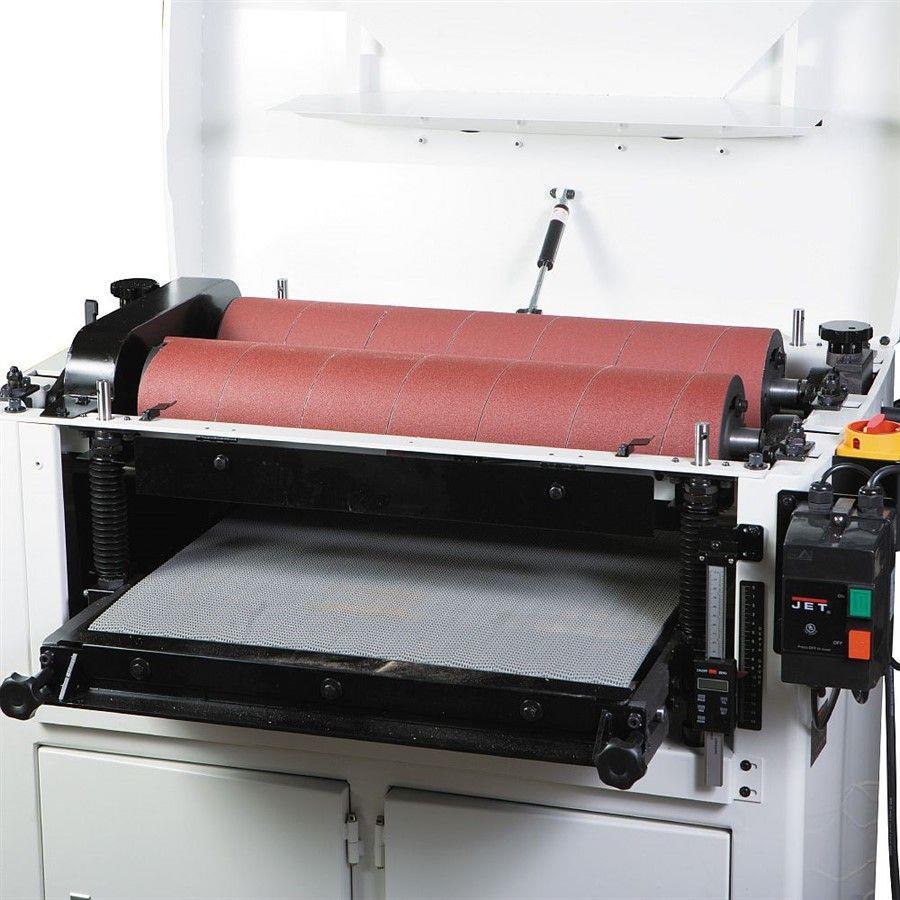 JET DDS-237 ÇİFT TAMBURLU GENİŞ BANT ZIMPARA 380V (DDS-237-T) - 3