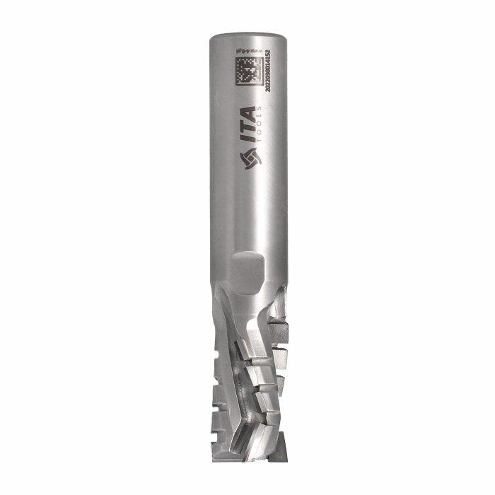 16X25X16 Z= 12+1 DENSİMET PERFORMANS POZİTİF SPİRALLİ DİA FREZE (DTE.16.025.16.0SR) - 5