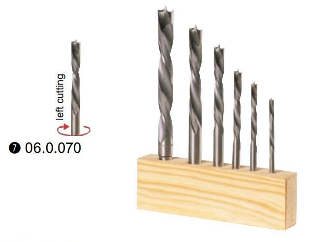 MATKAP SETİ SOLA DÖNÜŞLÜ LH D:4.5.6.8.10.12mm (06.0.070) - 2
