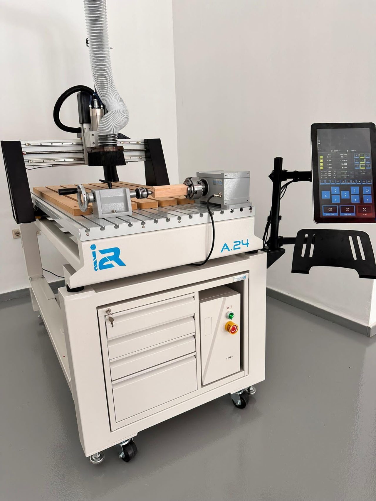 A.24 AHŞAP CNC MAKİNASI 4 EKSEN 220V (A.24İ) - 3
