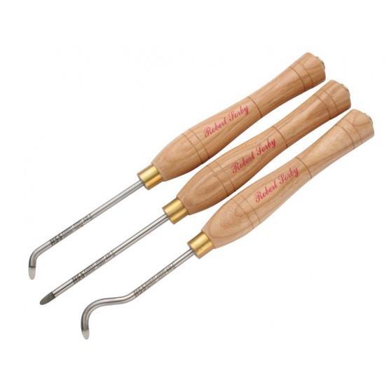 MİNYATÜR OYUK AÇMA TORNA BIÇAĞI 3LÜ SET (A38HS3T) - 2