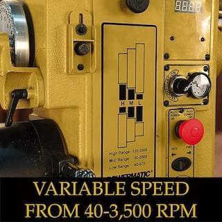 POWERMATIC 4224B AHŞAP TORNA MAKİNASI 220V (PM9-1794224BMP) - 2