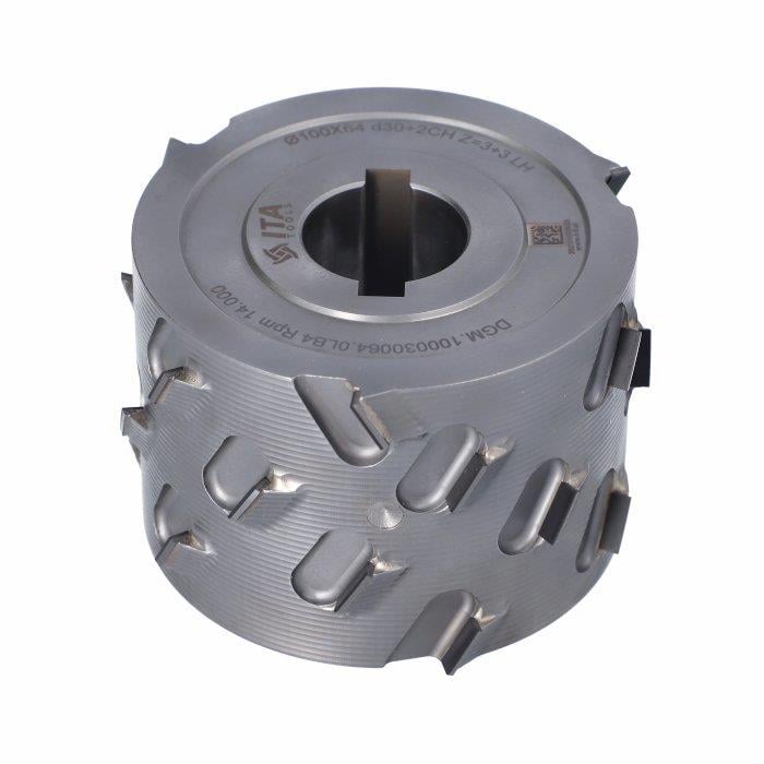 100X64X30 Z=3+3 LH DİA ÖN FREZE TOPU (DGM.100030064.0LB4) - 3