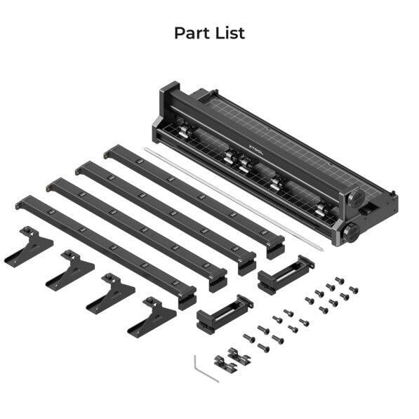 xTool MAKİNASI İÇİN OTOMATİK UZATMA KONVEYOR SİSTEMİ (S1) (P5010291)