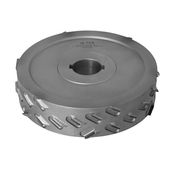 200x43x40 Z=6+6 DİA ÖN FREZE TOPU RH A=54° (DGM.200040043.TRC4) - 1