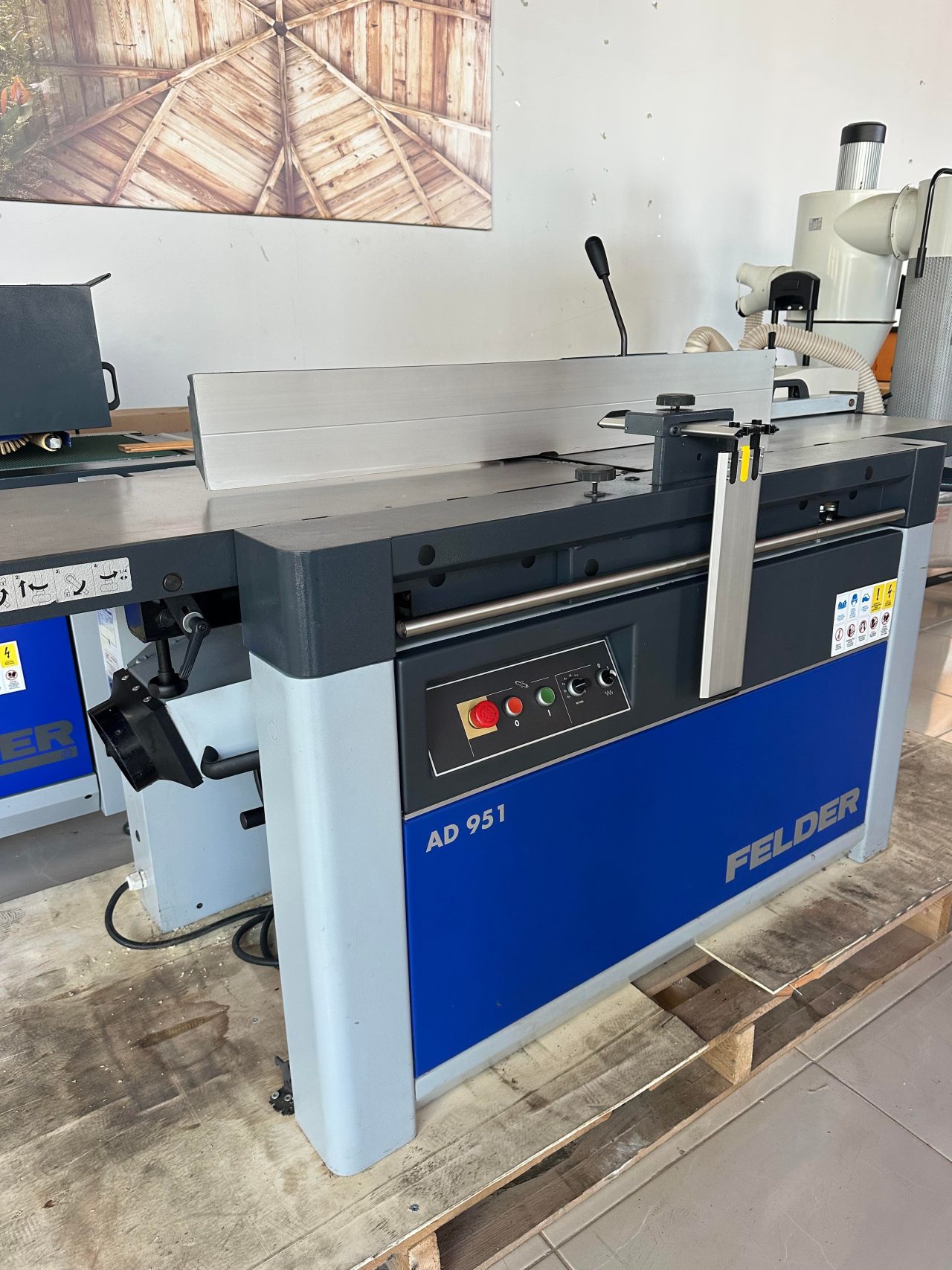FELDER AD951 KALINLIK PLANYA MAKİNASI 380V (2.EL) (AD951(2.EL))