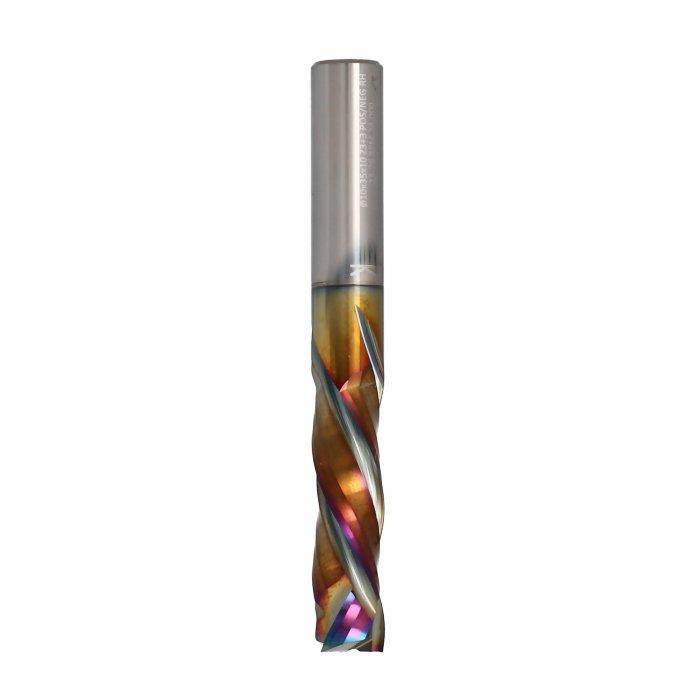 KARBÜR FREZE BIÇAĞI Z:3+3 D:10 I:35 L:80 S:10 RH (X90.10.035.080.10PR3) - 4