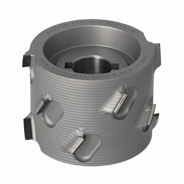 70X48X20 Z=2+2 LH DİA ÖN FREZE TOPU (DGM.070020048.2LC4) - 1