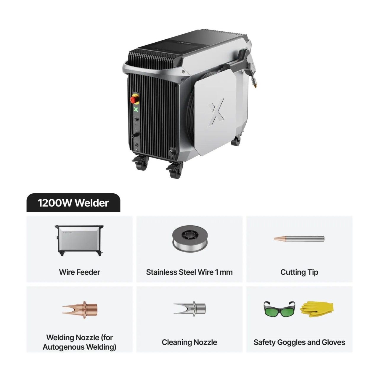 xTool METALFAB LAZER KAYNAK VE CNC KESİM MAKİNASI 1200W (P1030708P5010451 ) - 3