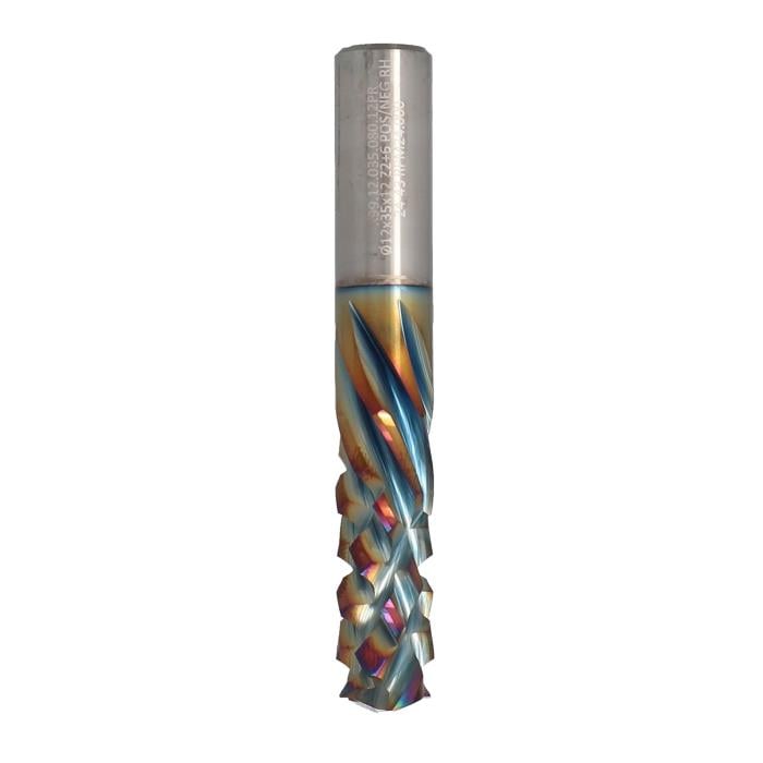 12X35X12 Z:2+6 RH NEG/POZ KOMPLE KARBÜR FREZE BIÇAĞI (X99.12.035.080.12PR) - 3