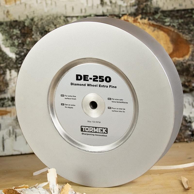 TORMEK ELMAS BİLEME TAŞI EKSTRA İNCE 250MM ÇAP (1200 KUM) (T-8) (DE-250) - 4