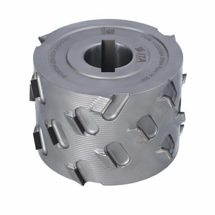 100X64X30 Z=3+3 RH DİA ÖN FREZE TOPU (DGM.100030064.0RB4) - 4