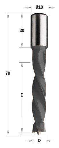 5X43X70 SAĞ DÜBEL ( Y.DELİK ) MATKAP UCU (BBH4.050.043.070.00R) - 1