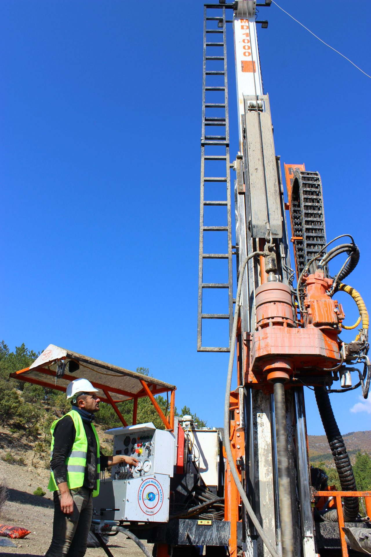 MD 1000 Hidrolik Sondaj Makinesi - 11