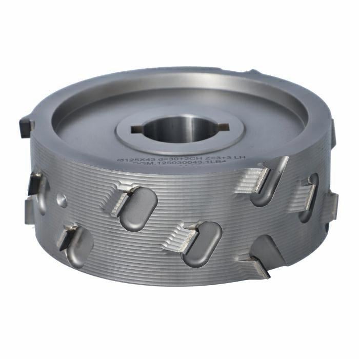 125X43X30 Z=3+3 DİA ÖN FREZE TOPU LH A=30° (DGM.125030043.1LB4) - 5