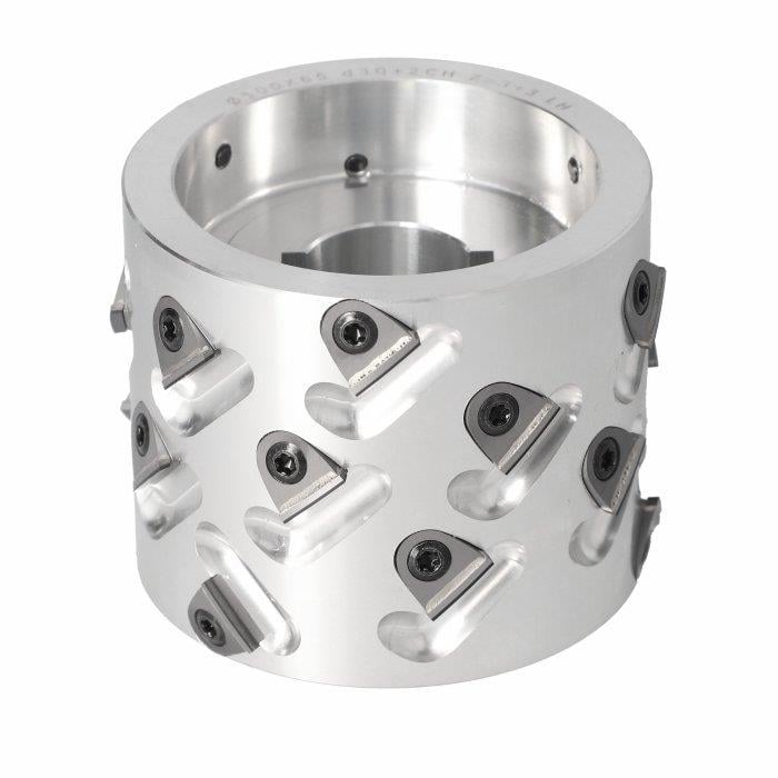 100X65X30 Z=3+3 LH 45°DİA DEĞİŞEBİLİR JİLETLİ ALÜMİNYUM ÖN FREZE (DGL.100030065.4LB3) - 5