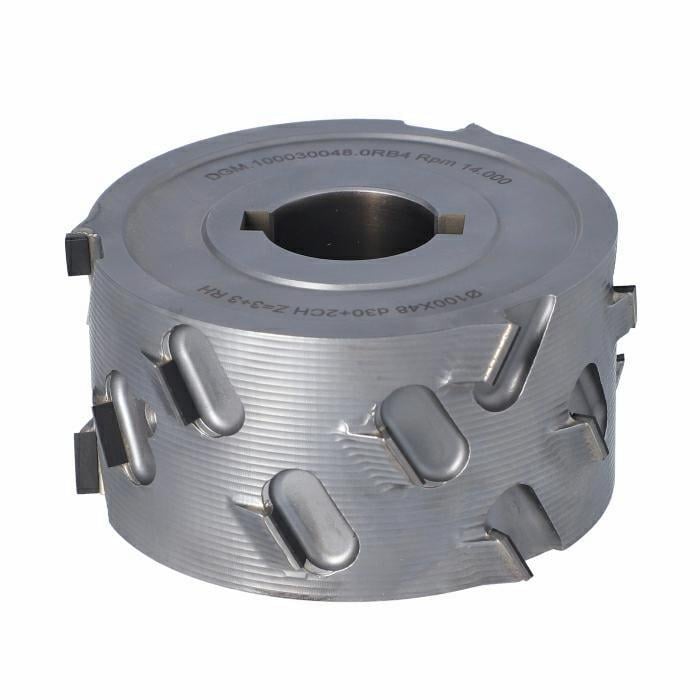 100X48X30 Z=3+3 RH DİA ÖN FREZE TOPU (DGM.100030048.0RB4) - 1